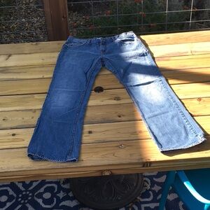 Bullhead Loma Bootcut size W 34 x L 34 Men’s EUC Lt Blue slight fade denim